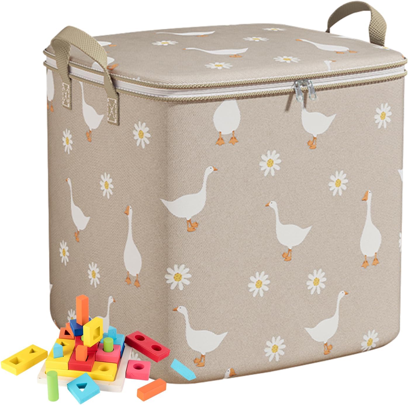 蓋付き収納箱 - 折りたたみ式衣類収納バッグ - 蓋付き衣類収納箱、衣類おもちゃスポーツ用品用防塵収納ケース Yyds