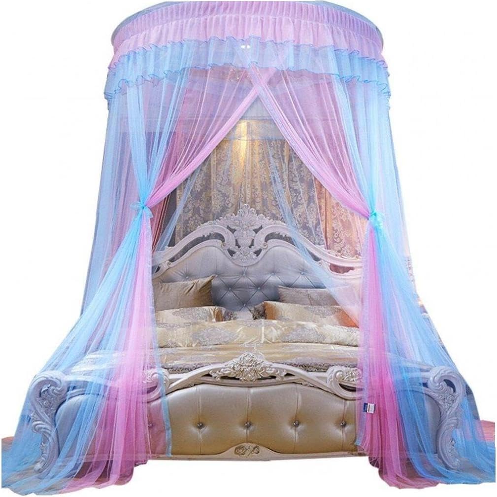 ベッドキャノピーダブルカラーハング...