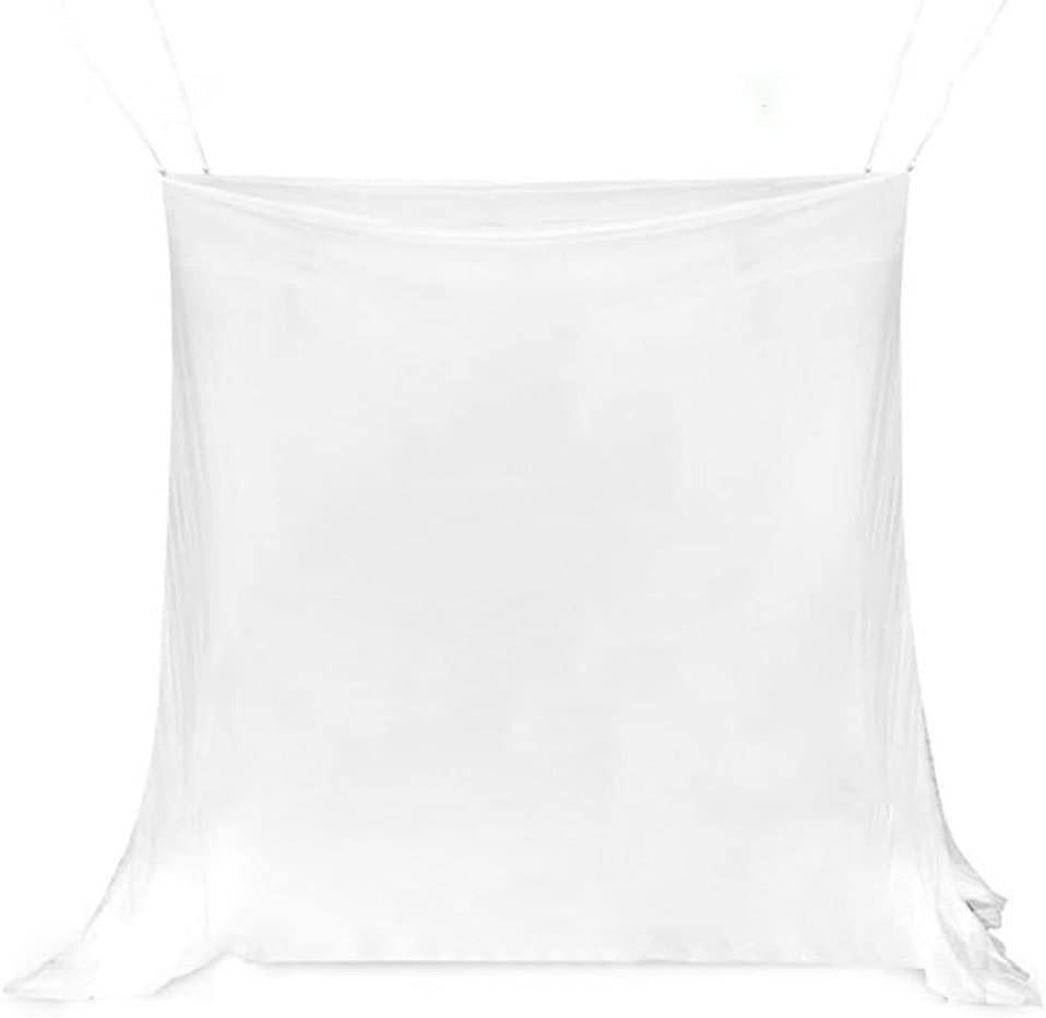 天井からのベッドカーテン 高級特大ベッド ネット - キャリーバッグ付きの大きな開口部のネットキャノ..