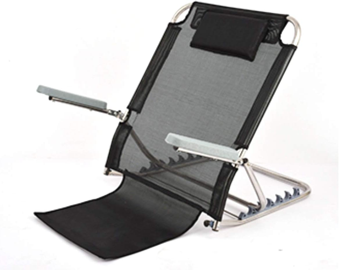 多機能 介護用 ベッド用背もたれ 肘掛け付き 折り畳み 介護用リクライニングチェア ベッド上座椅子 6段..