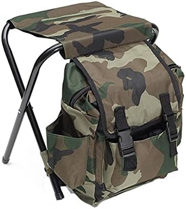 楽天サステナライフリタプロショップ? 折りたたみ バックパックチェア 迷彩 椅子付リュック 軽量 多機能 キャンプ アウトドア フィッシングチェア