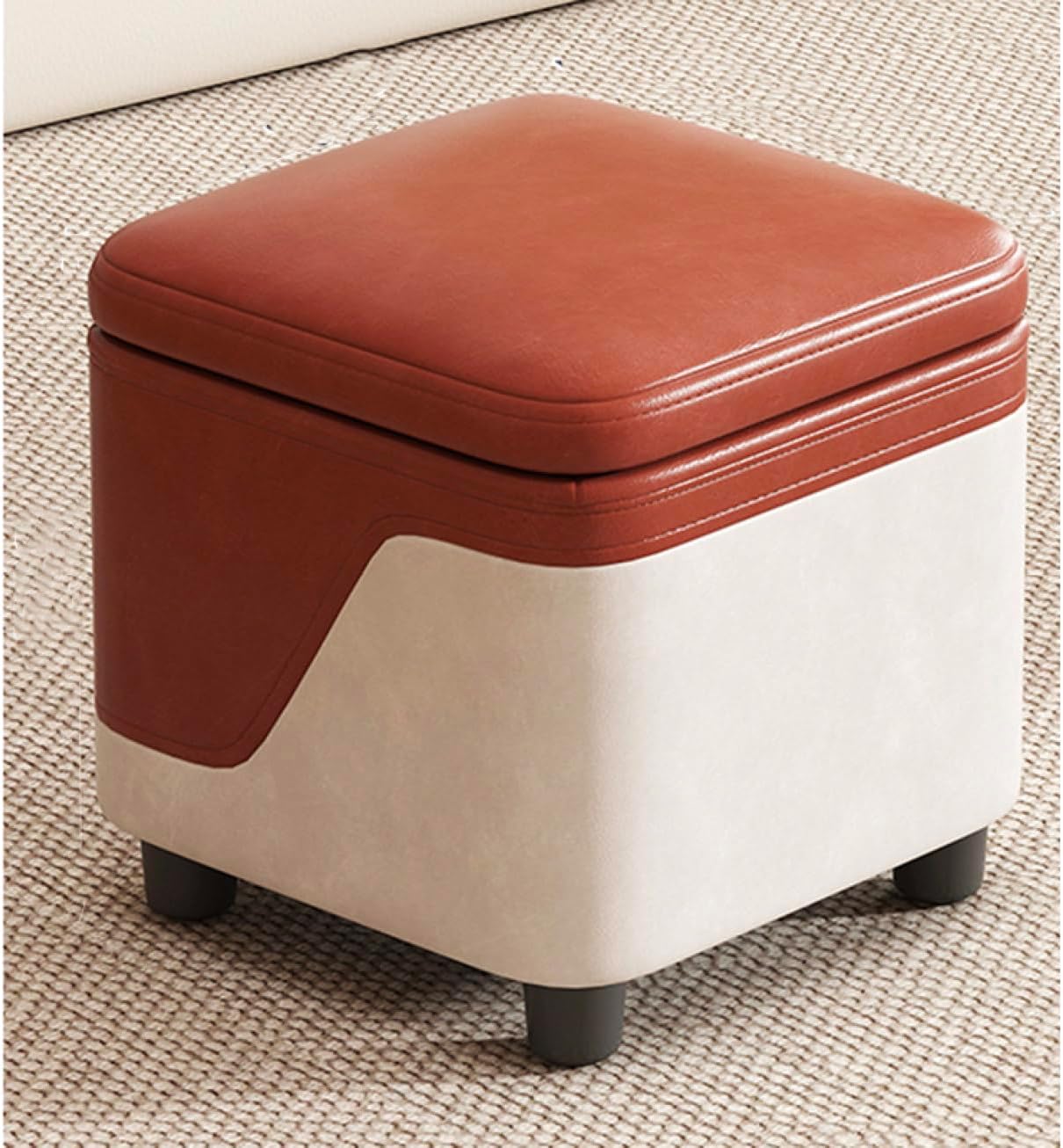 スツール オットマン おしゃれ コンパクト 収納スツール カラー21 30*30*30 折りたたみ ストレージチェア ボックススツール 椅子 チェア イス 収納BOX スツール収納 オットマン 踏み台