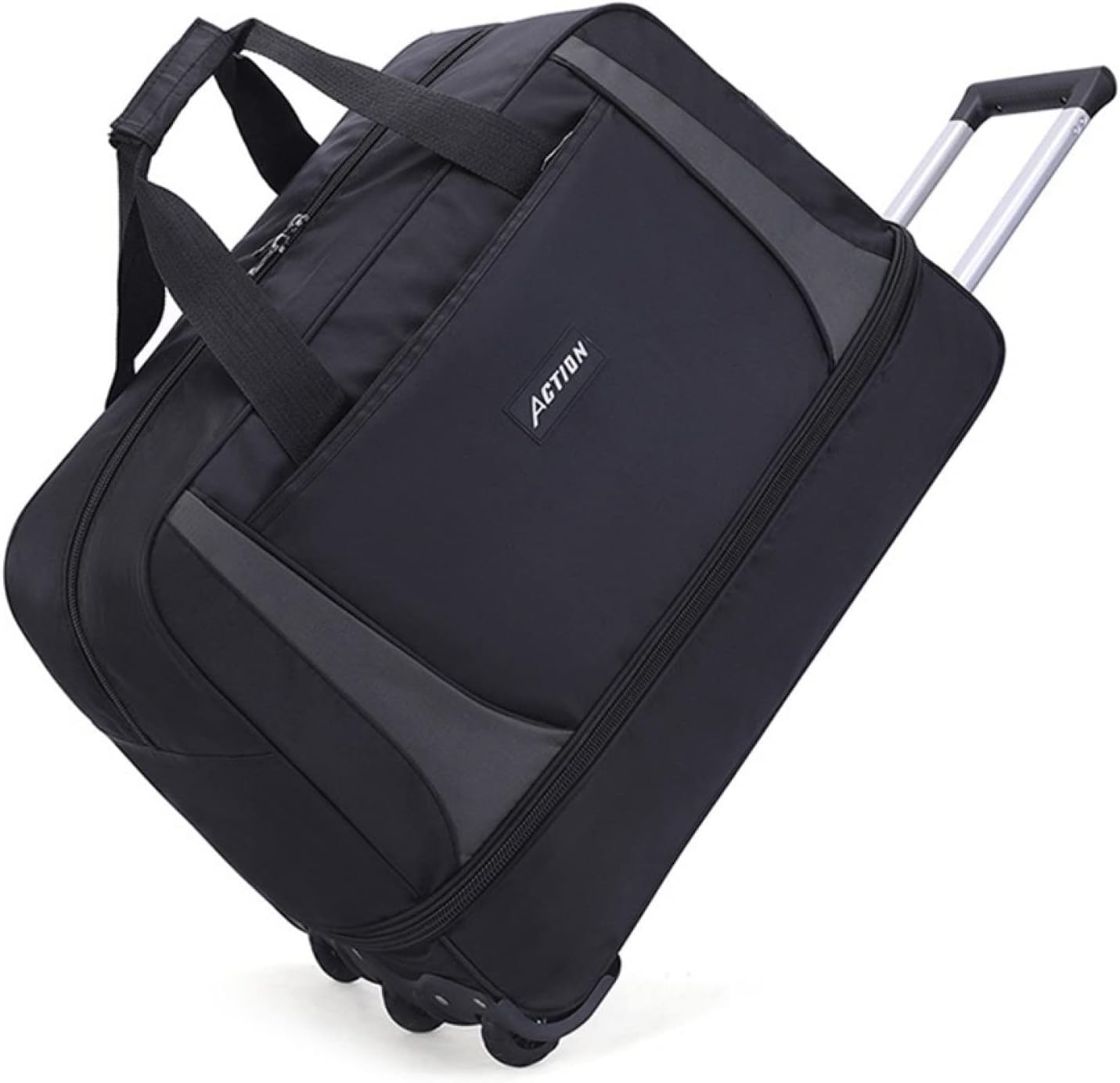 ボストンキャリー 2way キャスターバッグ 100L キャリーバッグ 折りたたみ 大容量 3輪 撥水加工 トロリ..