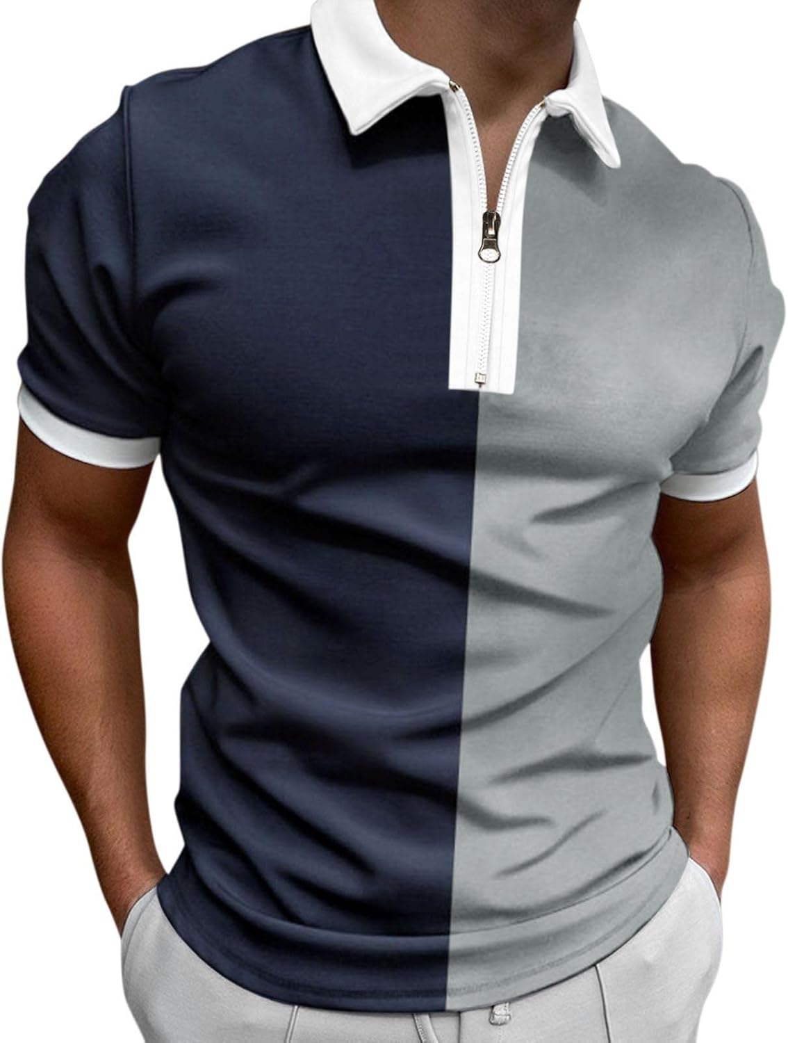 コンプレッション ウェア メンズ トップス アンダー シャツ パワーストレッチ 長袖 スポーツ 吸汗速乾 UVカット 冷感 ポロシャツ tシャツ メンズ 春 ビ...