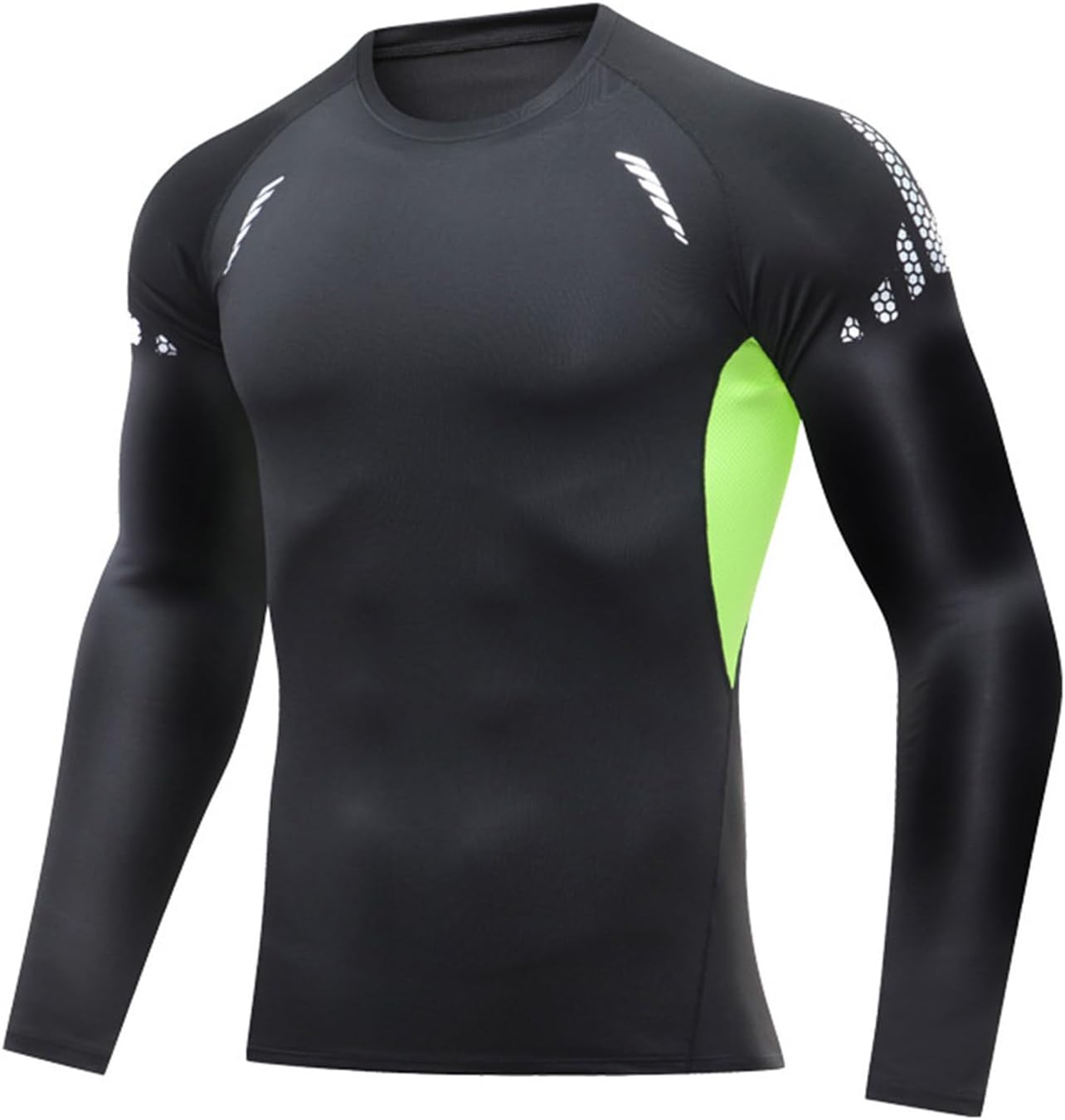 コンプレッションウェア 冷感 メンズ スポーツインナー プリント アウトドアシャツ UVカット 野球 アン..