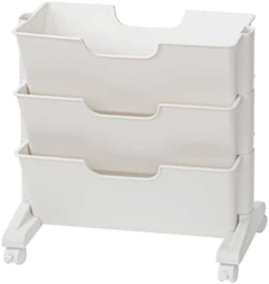 キッチン収納ワゴン ワゴン 本棚 書類収納 書類棚 収納棚 ブックスタンド ラック 棚 キャスター付き 調..