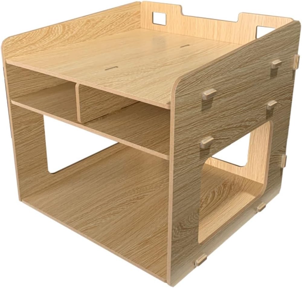 プリンターラックプリンター台デスクラック プリンタースタンド棚デスクトップ収納ラック3層プリンター..