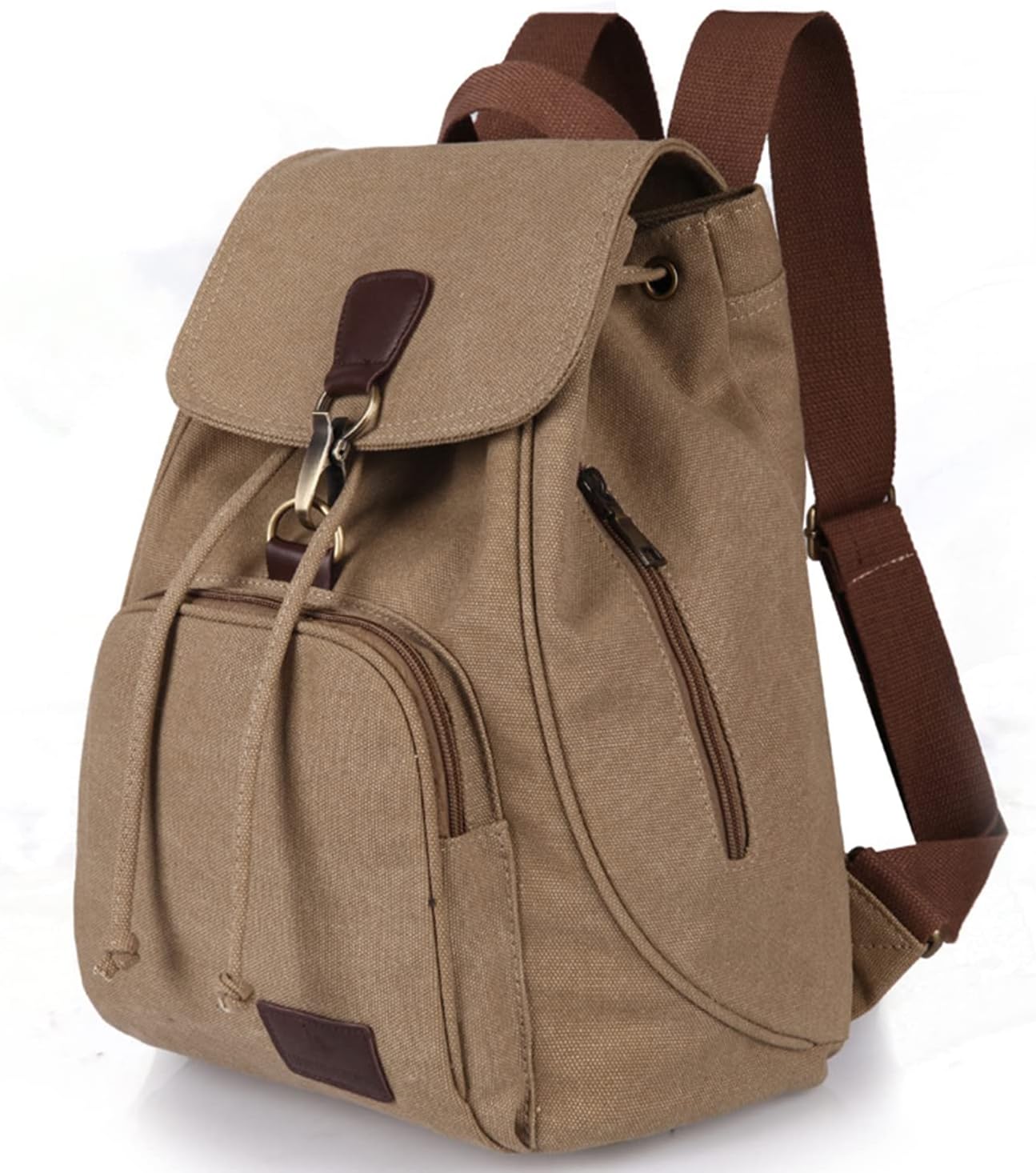 リュック レディース キャンバス 10L 軽量 アンティーク調 レトロ かわいい デイパック スクールリュック リュックサック アウトドア バックパック 通学 通勤 一泊旅行