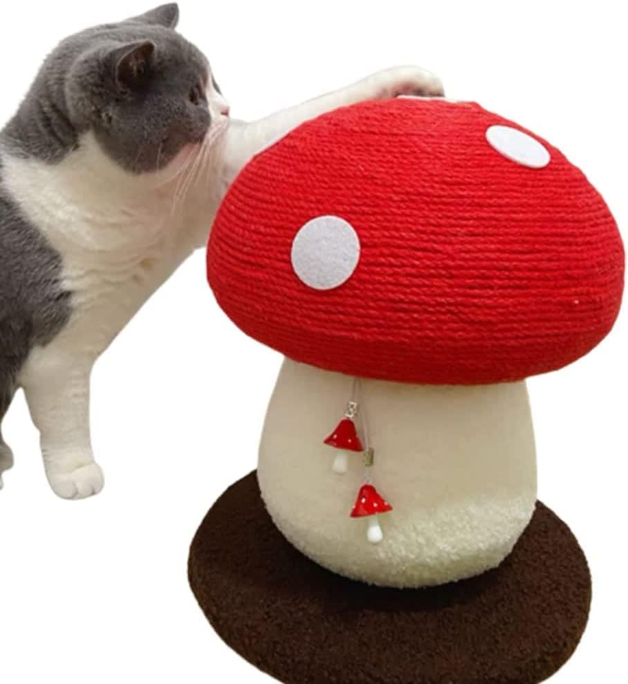 (るみ) 猫つめとぎ 猫爪とぎポール 猫 おもちゃ 可愛い 天然サイザル麻 猫用 爪とぎ 安定 頑丈 長持ち ..