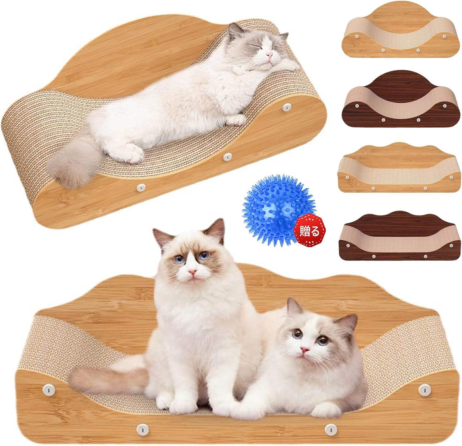 猫 爪研ぎ 段ボール ソファ 猫爪とぎ 段ボール 猫の爪とぎ ダンボール 高密度 耐久 ねこ つめとぎ マッ..