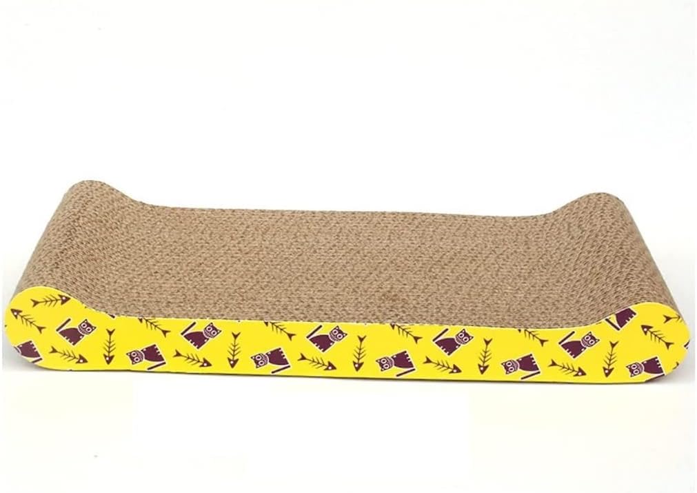 猫のスクラッチパッド 猫スクラッチャー段ボールリバーシブル段ボール猫スクラッチパッドスクラッチャ..