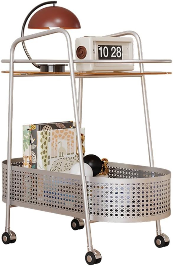 北欧茶色のガラスサイドテーブル楕円ソファ角幾鉄芸テーブル卓客間サイドボードリビングベランダフロー..