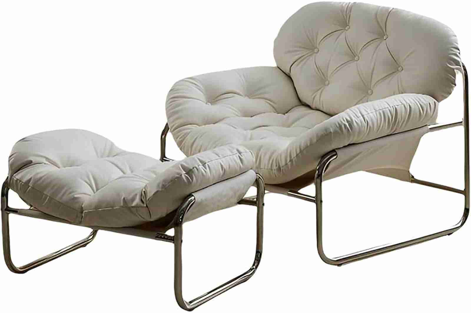 リクライニングチェア パーソナルチェア リラックスチェア PUレザー 1人掛け 読書椅子 バルコニーリラックス 楽椅子 組み立てが簡単 客間 寝室 家庭用 耐荷重300kg 屋内 屋外 兼用 通気性よ