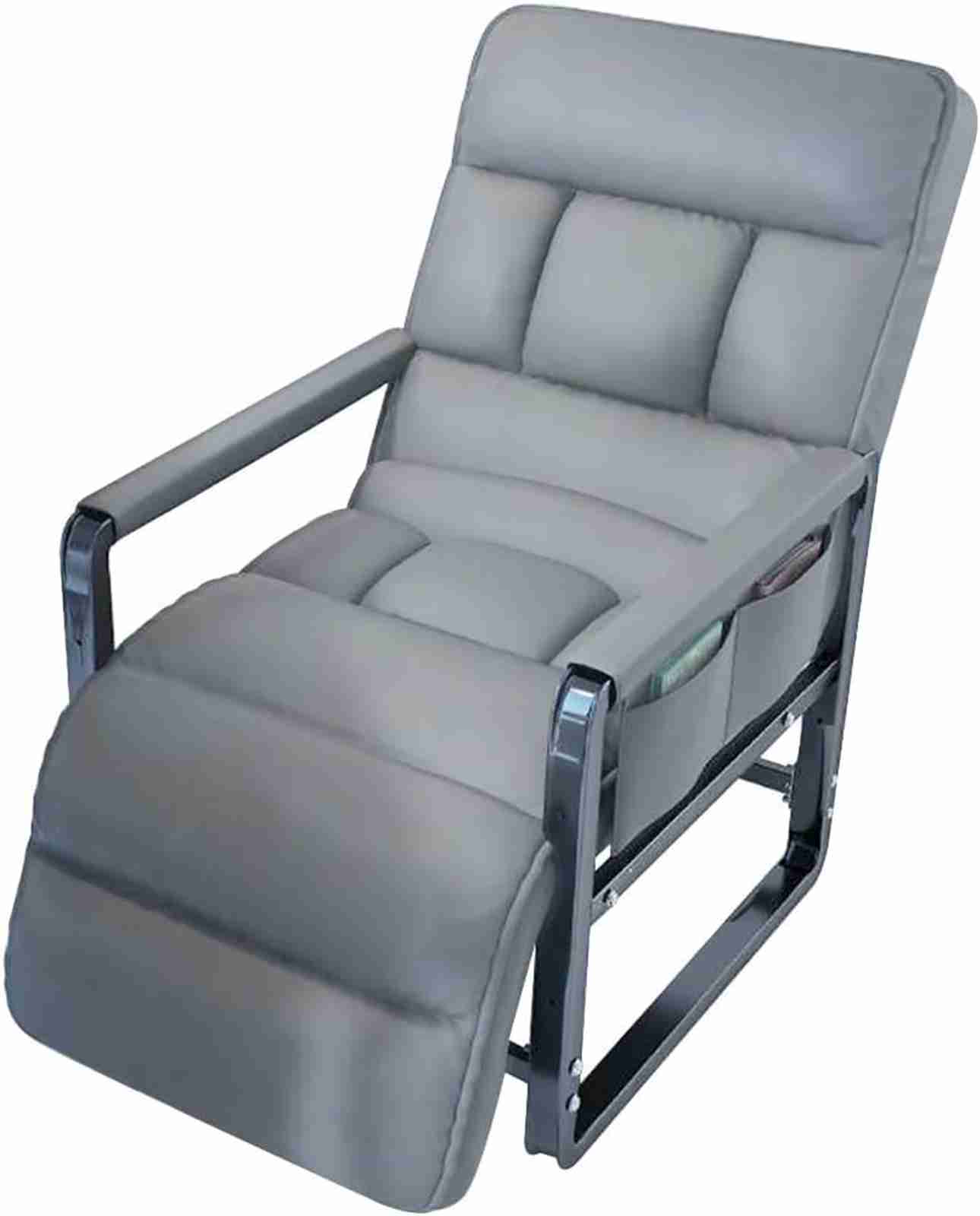 リクライニングチェア リクライニングイス おしゃれ リクライニングチェア 一人掛け オットマン付き 肌触りが良い 寝れる 手すり付き 背もたれ?肘当て?フットレスト 5段階調節可能 高座椅子 寝れる椅