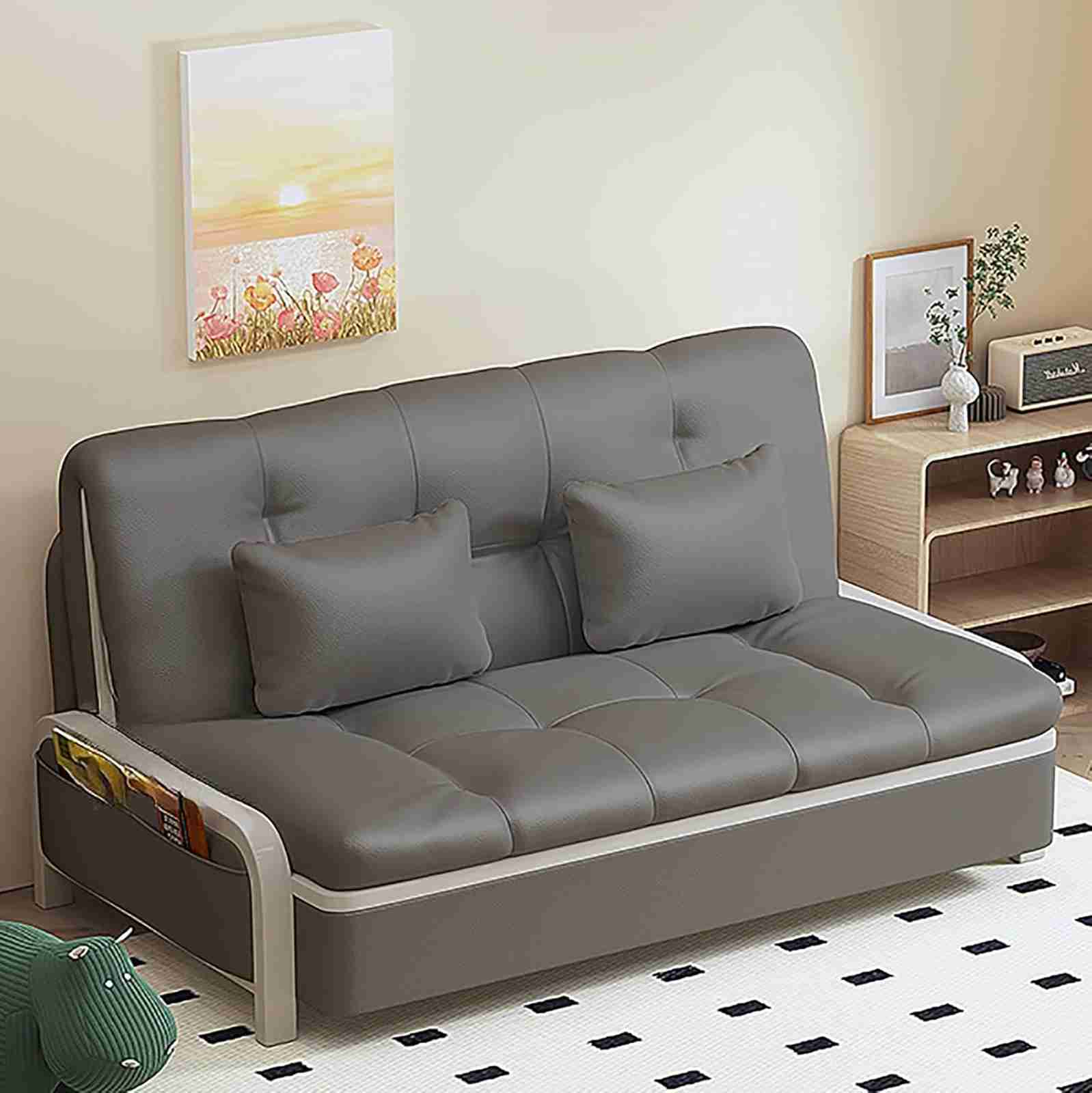 ソファーベッド折りたたみソファーベ...