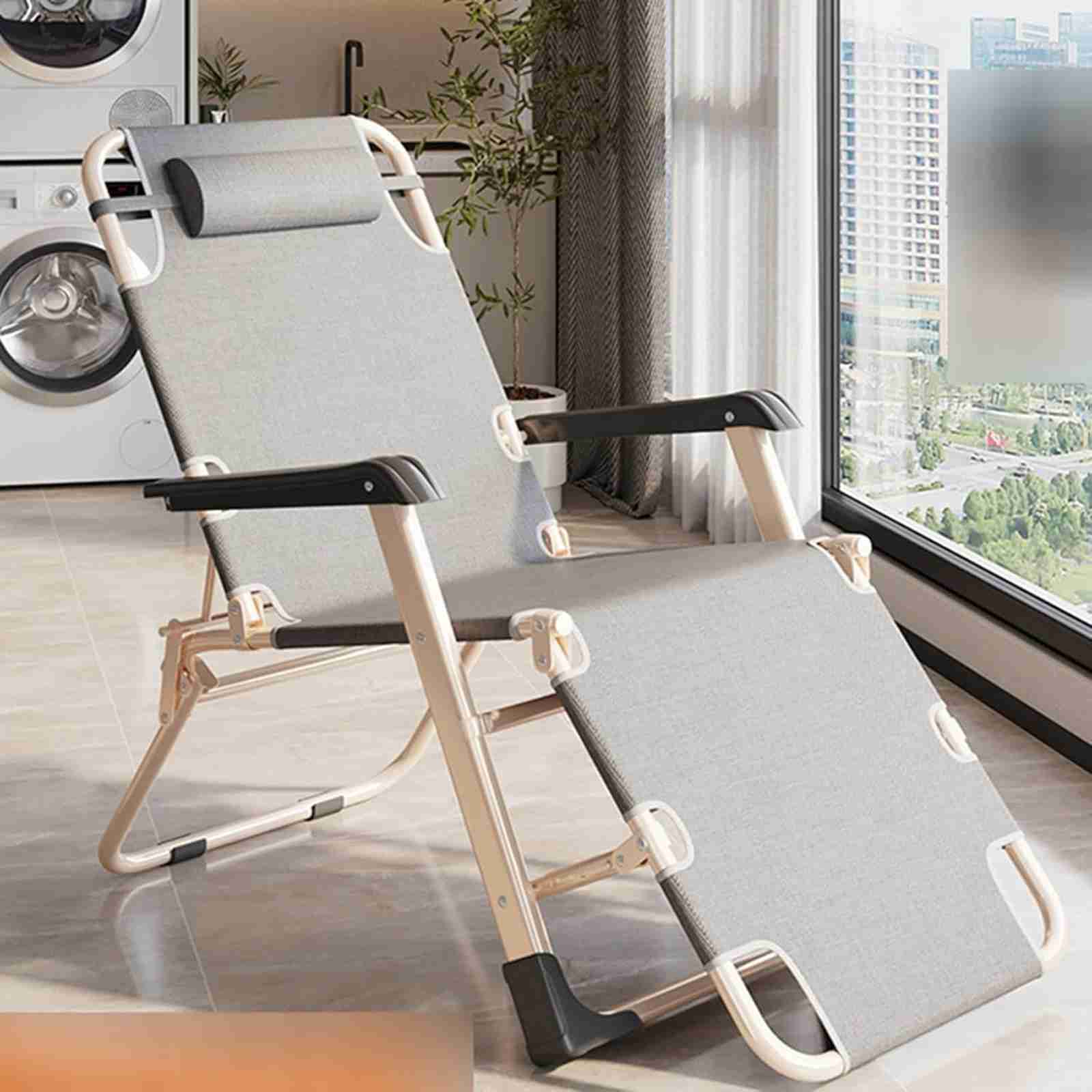 リクライニングチェア 折りたたみ パーソナルチェア アームチェア 無重力チェア 一人掛け 背付き フットレスト付 角度調整可 客用 室内外兼用 残業 キャンプ 持ち運び便利 コンパクト 組み立て簡単