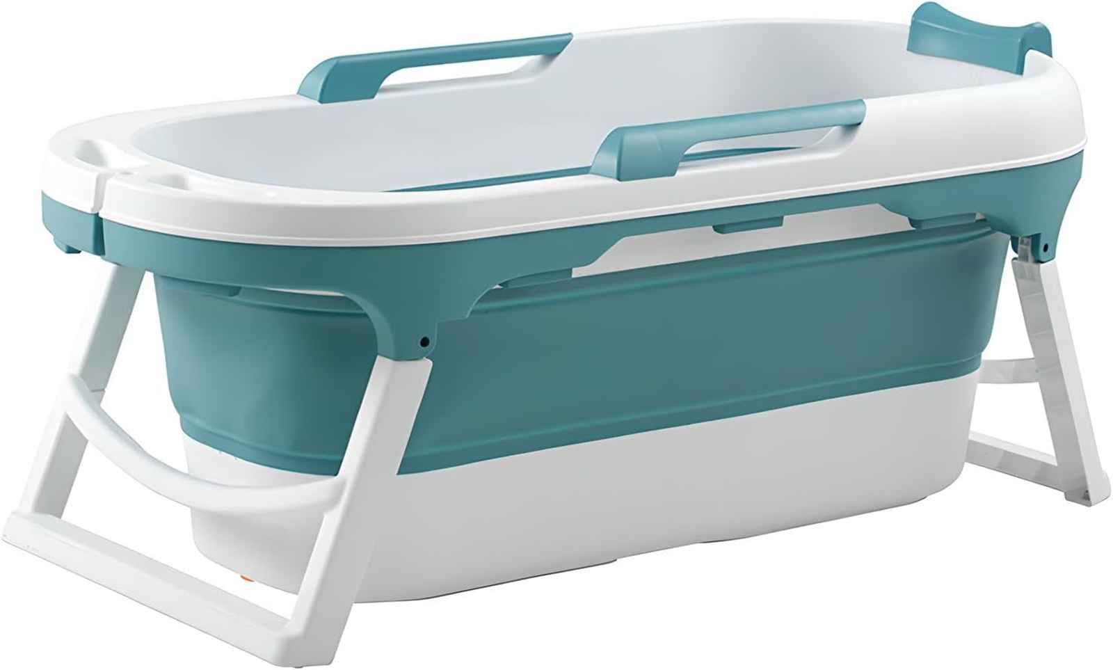 折りたたみ 浴槽 ポータブルバスタブ 浸漬式 家庭用 保温蓋つき 水風呂 軽量 設置が簡単 コンパクト 簡易風呂 組み立て不要 収納便利 滑り止め 人間工学設計 大きいサイズ 140*63*57.4c