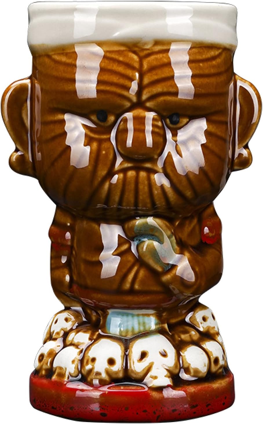 カクテルグラス セラミック 530ml カクテル ホーム マグカップ ハワイアンカクテルマグ パーティー 贈り物 プレゼント バー ドリンク ティキマグ ティキカップ