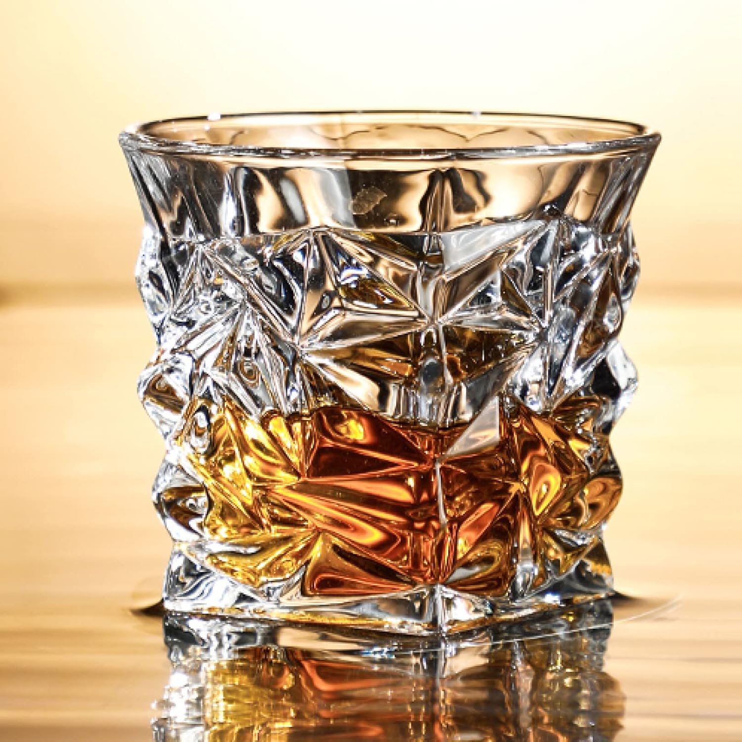 ウィスキーグラス ガラス 280ml ロックグラス おしゃれ ドリンク バーボン スコッチ カクテル コニャッ..