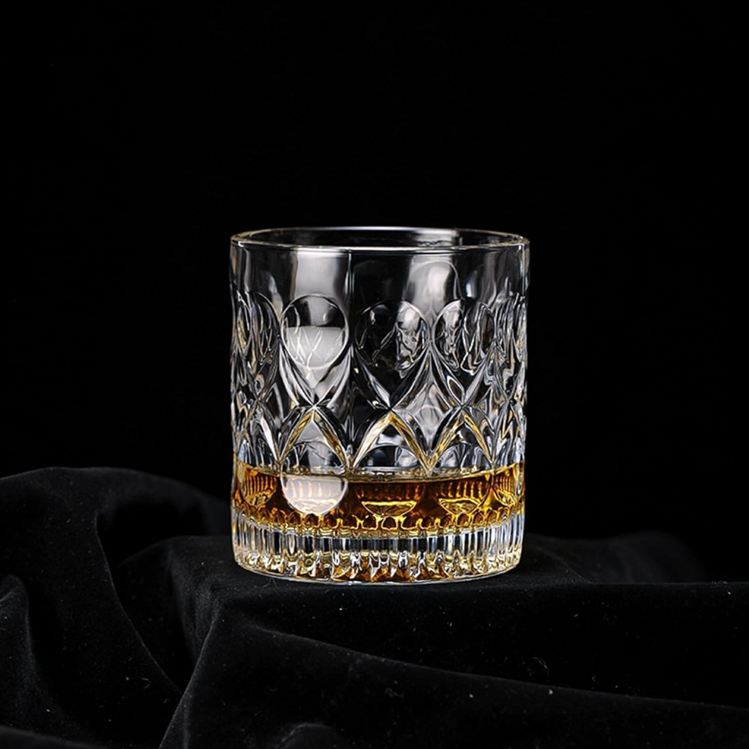 ウィスキーグラス クリスタルガラス 290ml ロックグラス おしゃれ ドリンク バーボン スコッチ カクテル コニャック ブランデー プレゼント 敬老の日 退職祝い ラム酒 ロックグラス ブランデー