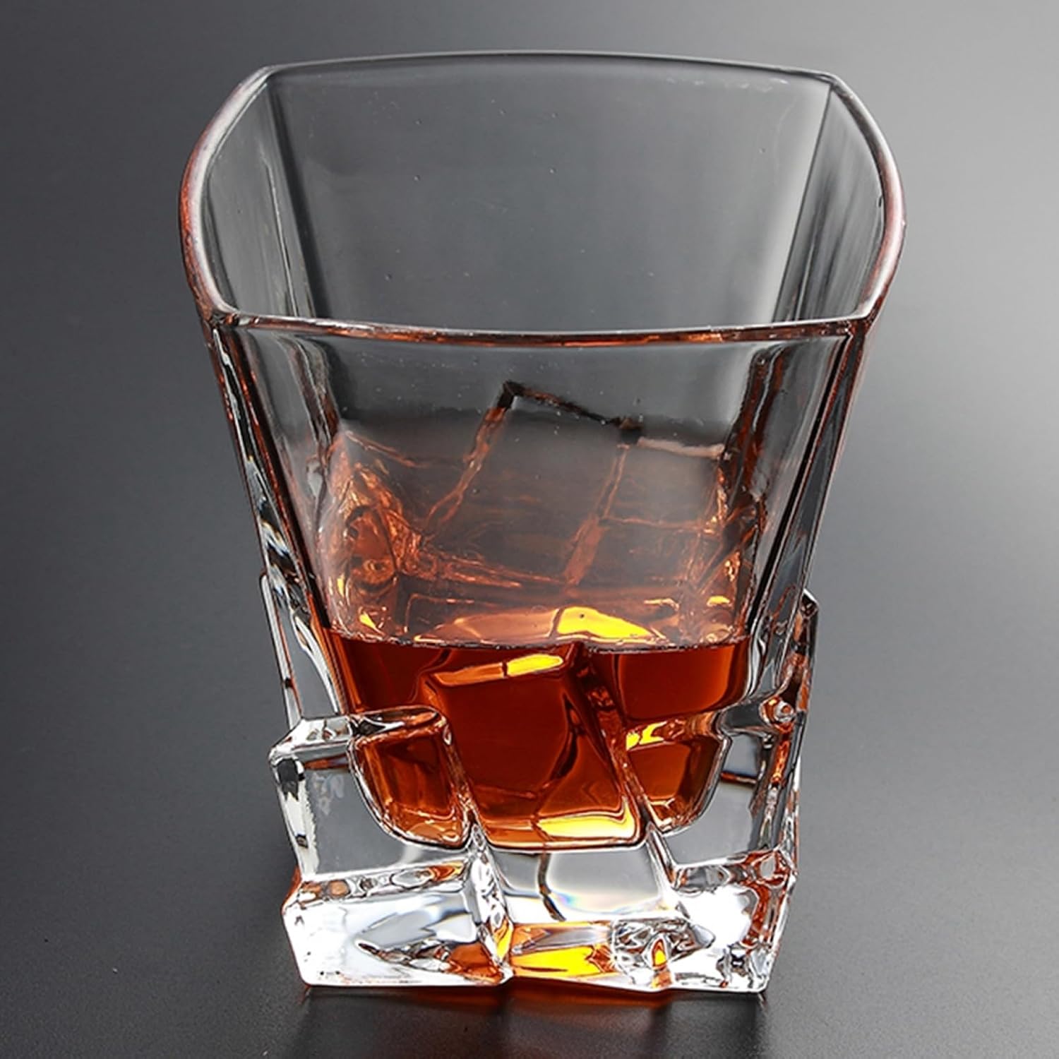 ウィスキーグラス クリスタルガラス 300ml ロックグラス おしゃれ ドリンク バーボン スコッチ カクテ..