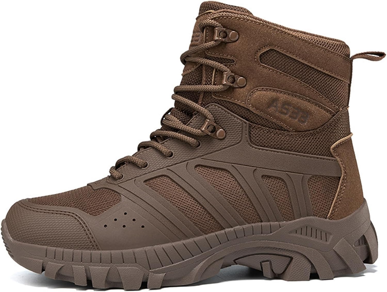 メンズ コンバットブーツ ミリタリーブーツ 軍用靴 タクティカルブーツ 砂漠靴 ハイカット ハイキングシューズ 通気 登山靴 ハイカット アウトドア 防滑 耐磨耗 キャンプ 遠足 トレッキングブーツ
