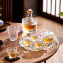 冷酒器 ガラス徳利セット 和酒徳利セット 酒器セット 保温保冷 冷酒耐熱ガラス 酒器 日本酒 徳利 入れ物 熱燗 燗瓶 酒盃 お洒落 温酒用 居酒屋 退職祝い ...
