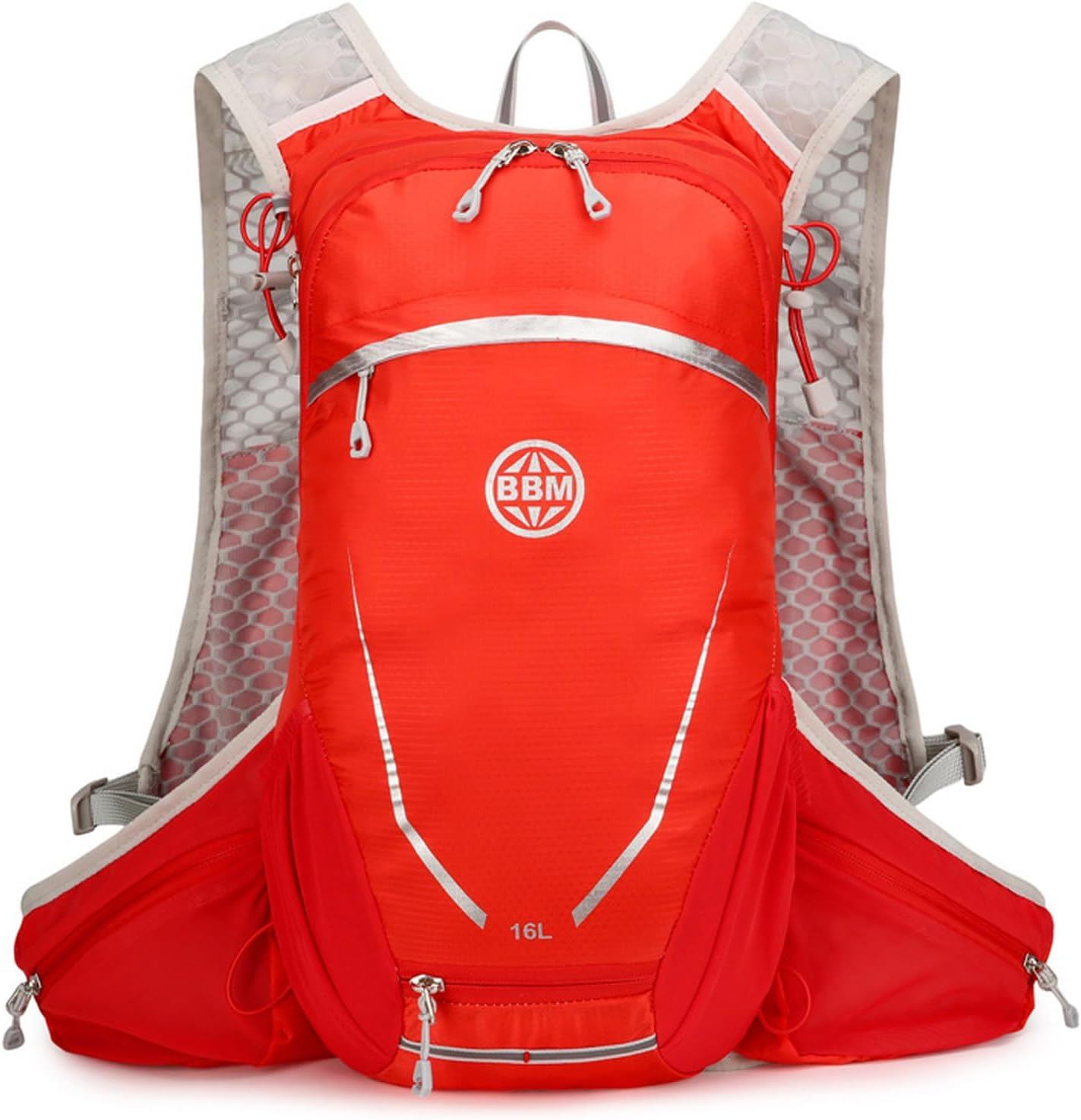 ランニングバッグ スポーツリュック マラソン ハイドレーション トレイルランニング 給水袋 軽量 通気 ..