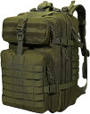 ミリタリー バックパック 大容量 3Pタクティカル 45L 登山 リュック タクティカル 迷彩柄バッグ MOLLE 軍用 リュックサック キャンプ トレッキング 旅行 防災