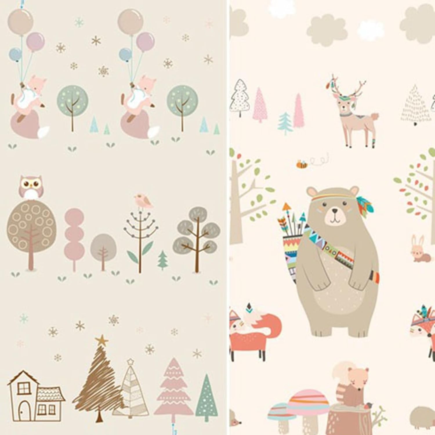 ベビーマット 極厚 赤ちゃん プレイマット 折り畳みカーペット 転倒防止 ノンスリップ 両面使用 軽量化設計 新生活 ベビージム 和室 洋室 床暖房対応 ベビージム 幼稚園 150*200*0.6cm