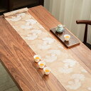テーブルランナー テーブルクロス テーブルセンター 防水 和風 おしゃれ 葉柄 レトロ 軽量 ズレ防止 レストラン ホテル用品 インテリア 気分転換 オールシー...