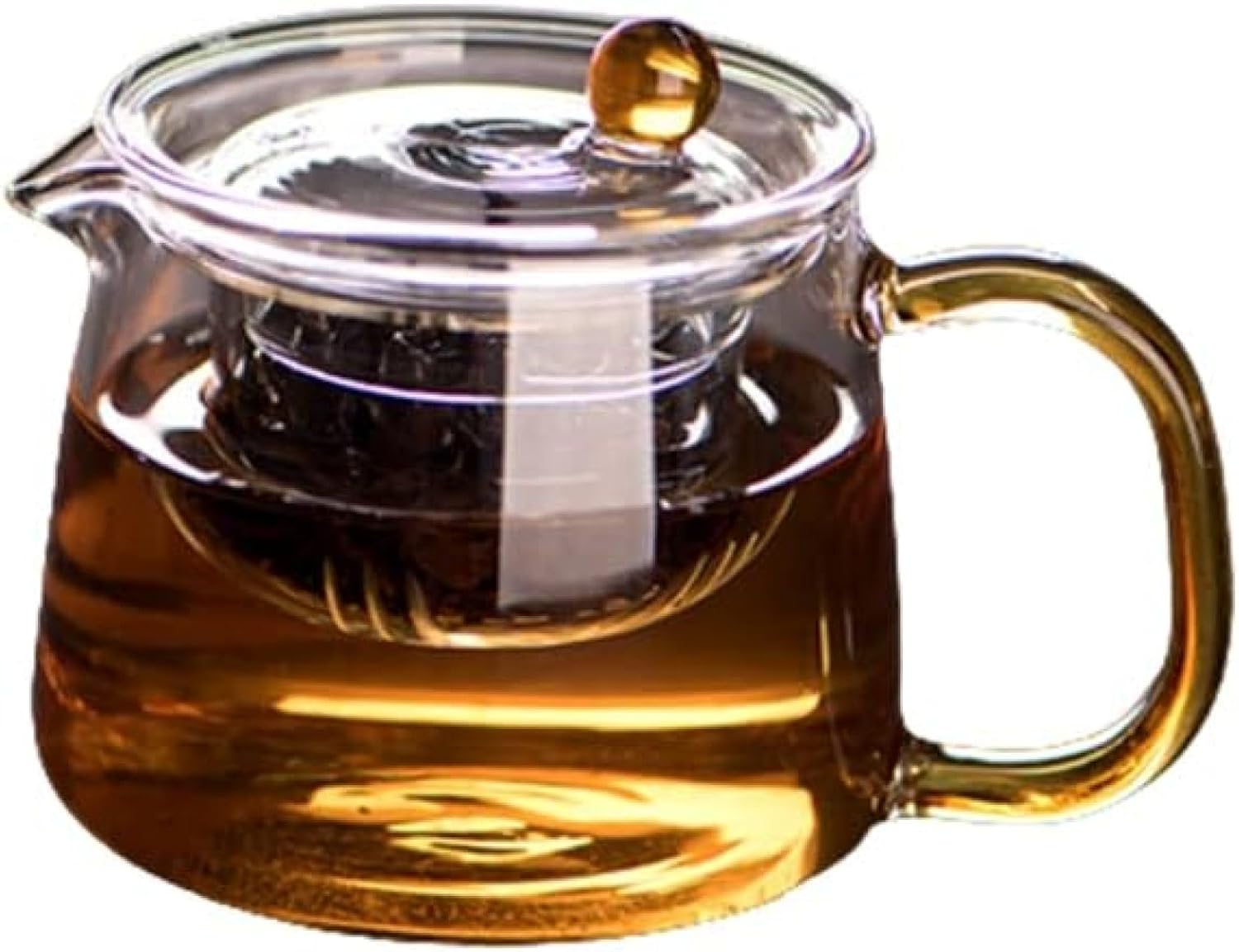 ティーポット 耐熱ガラス 急須 ガラスティーポット 緑茶 紅茶ポット フルーツティー リーフティー フルーツティー リーフティー 花茶 工芸茶 家庭用業務用 飲食店