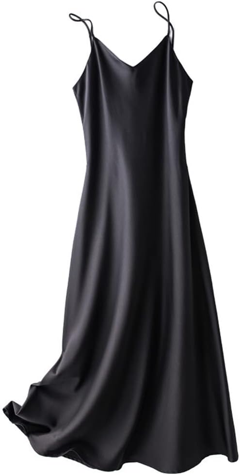 レディース キャミソール ワンピース ロングワンピース スリングドレス パジャマ ルームウェア ルーム..