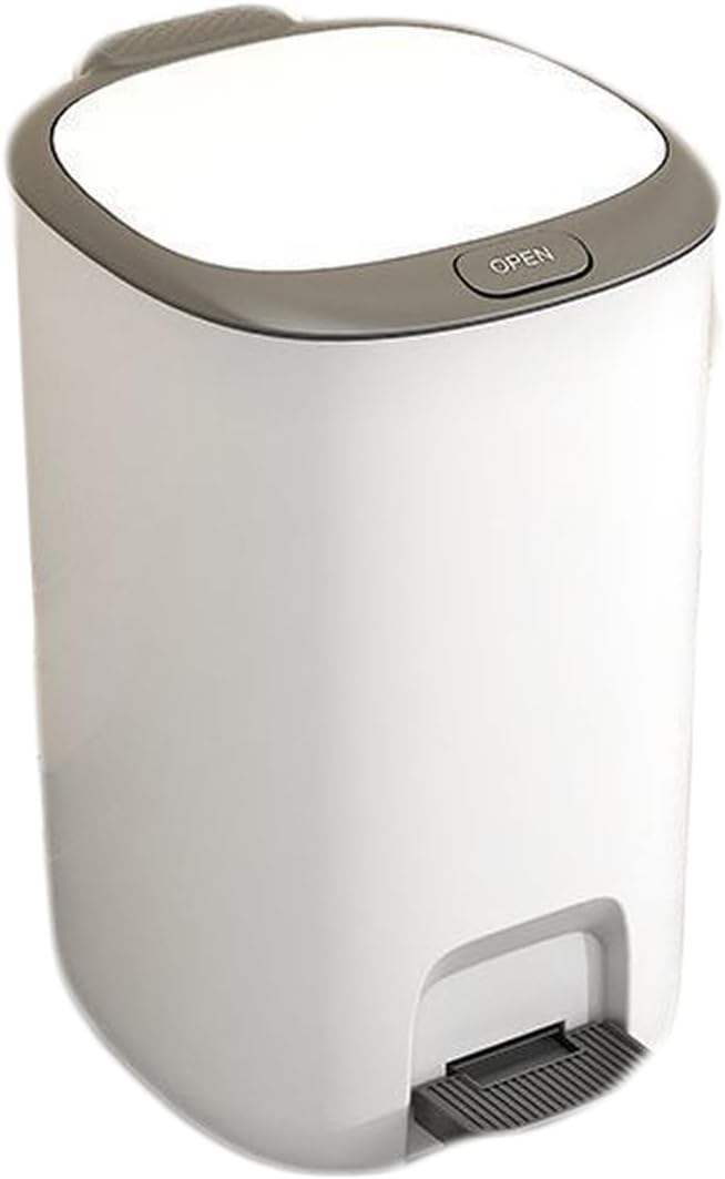 ゴミ箱 分別 おしゃれ キッチン グレイ 13L ふた付き 縦型 シンプル ごみ箱 ゴミ箱ごみ箱分別ゴミ箱 ゴミ袋 スリム ペダル 縦型 ゴミ箱..