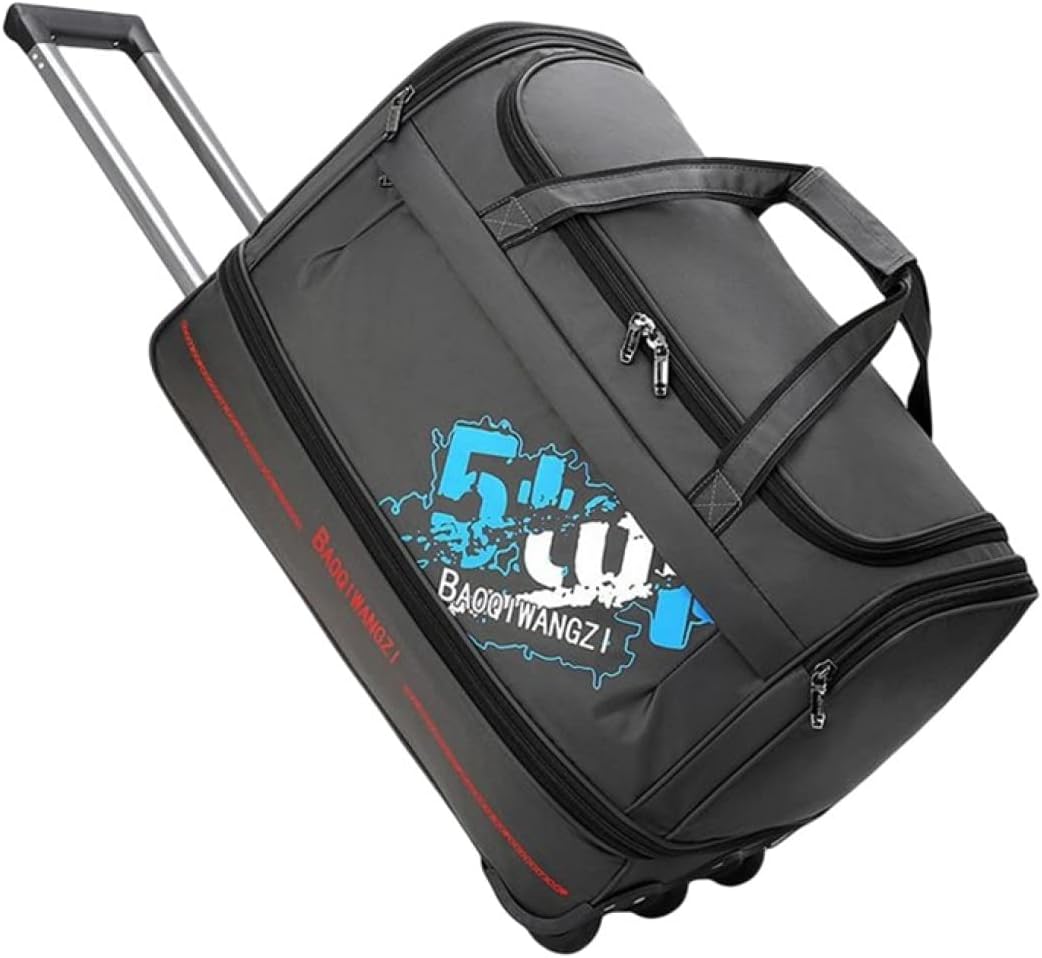 ボストンキャリー 2way キャスターバッグ 100L キャリーバッグ 折りたたみ 大容量 3輪 撥水加工 トロリ..