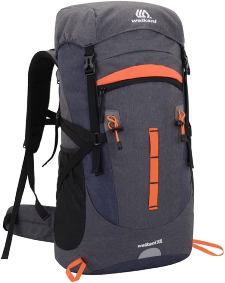 登山リュック 50L 登山バッグ 大容量 リュックサック 防水 防汚 バックパック ザック 通気 超軽量 収納性 多機能 男女兼用 旅行 防災 キャンプ ハイキング アウトドア