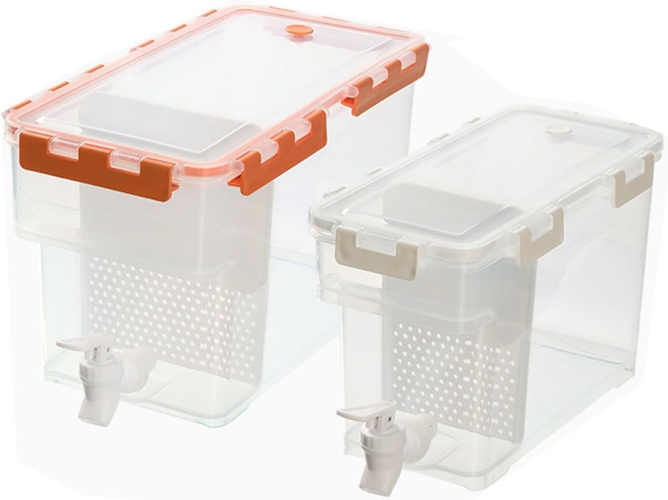 ドリンクピッチャー 冷水筒 麦茶ポット 大容量 冷蔵庫ポット ウォーターピッチャー フィルター付き 飲..