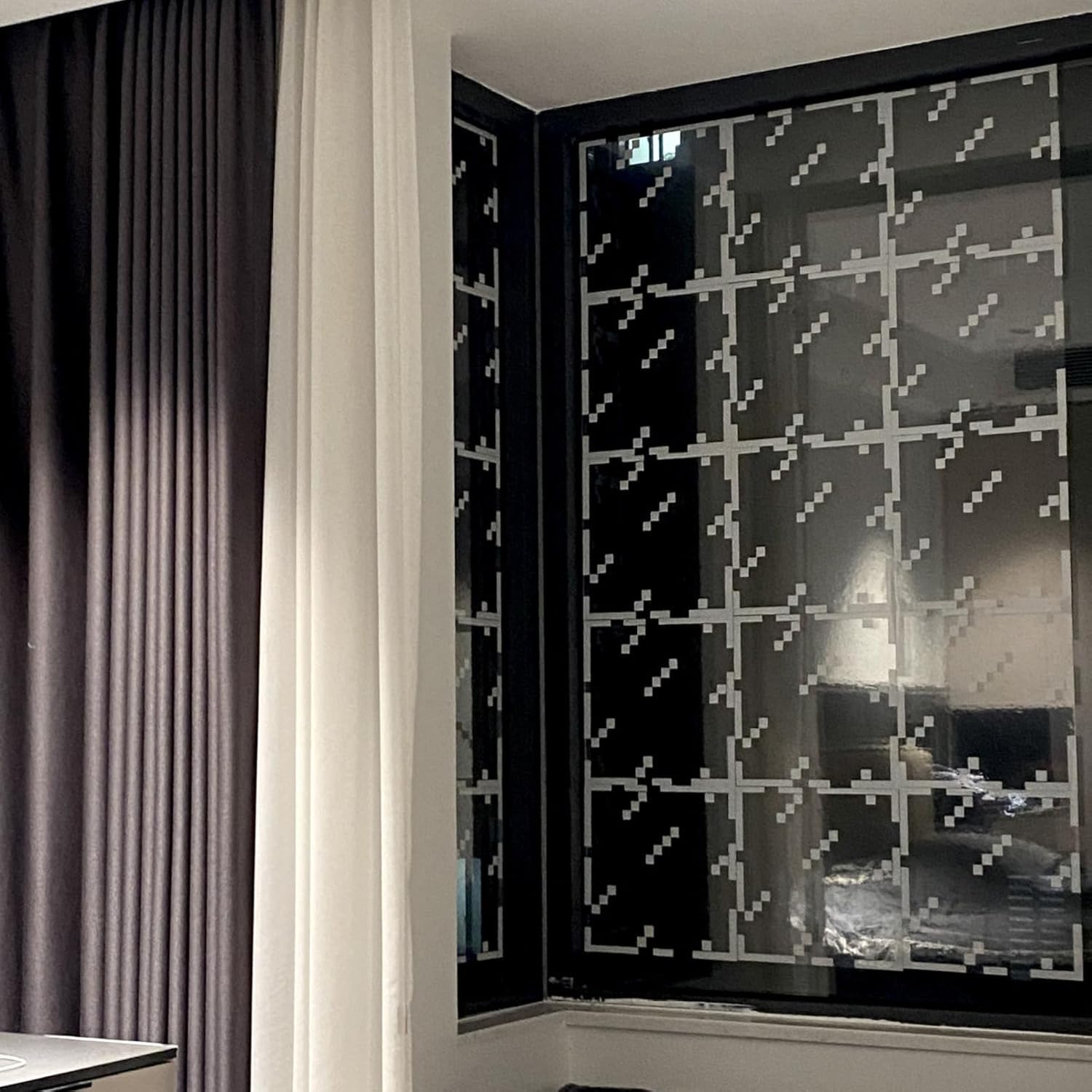 窓用フィルム 20枚 おしゃれ 窓用 ガラスシール 水だけで貼れる 貼り直し可能 非粘着性 インテリア 賃..