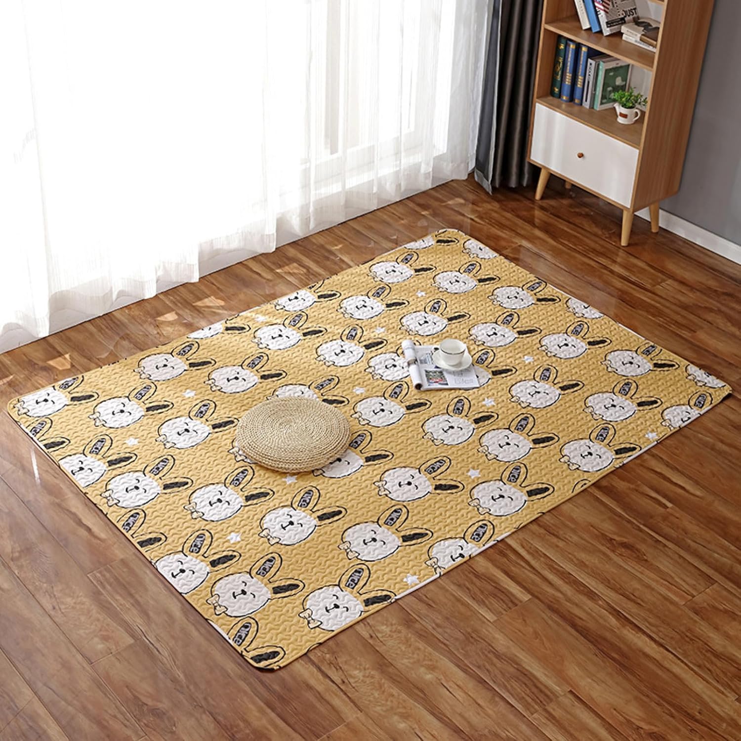 子供用 カーペット 綿 プレイマット 畳 ピクニックマット おもちゃ 遊びマット ゲーム 洗える 大判 大判 ラグマット 吸水 防音 防臭 防カビ 速乾 滑り止め 床暖房対応 子供部屋 赤ちゃん ベビ