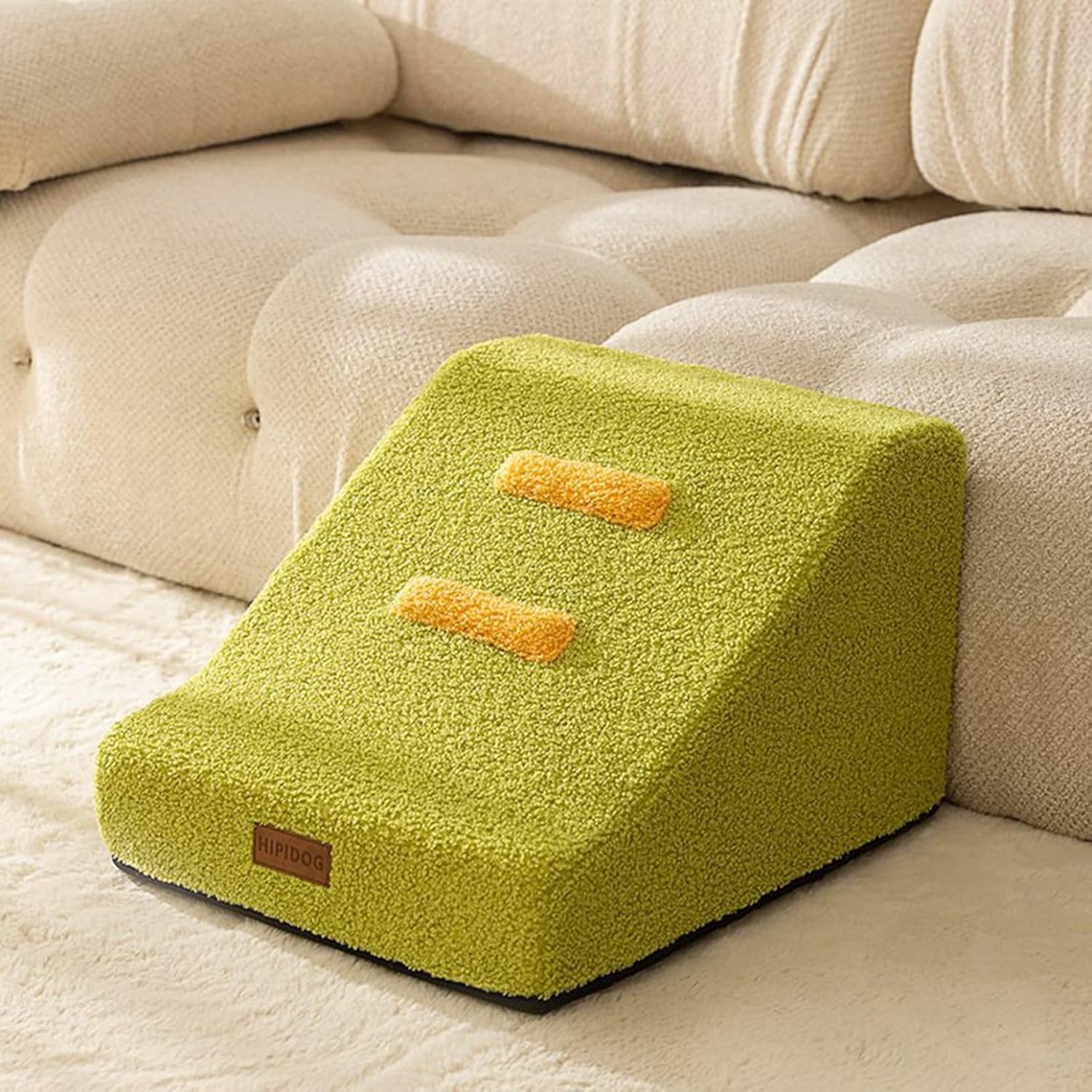 犬用スロープ ペット用ステップ 猫犬用 起毛 はしご 子猫 短足種 踏み台 ドッグスロープ ケガ犬 高齢犬..