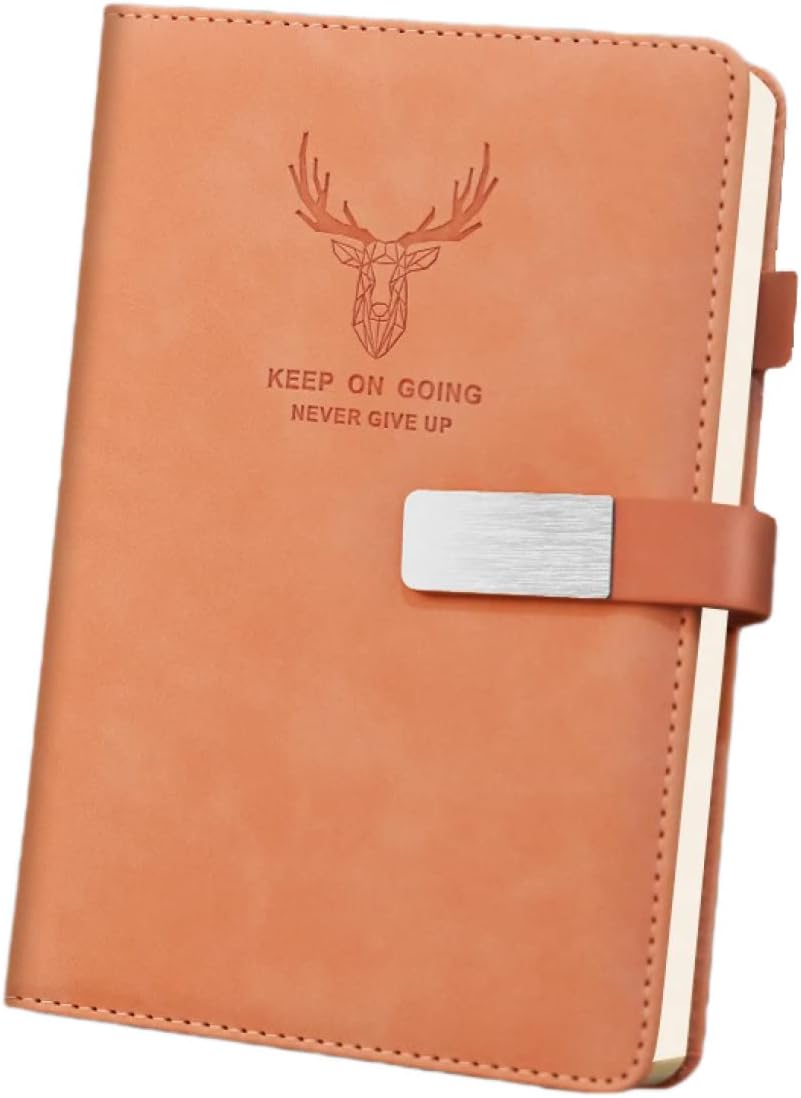 手帳 A5サイズ 2冊入り かわいい 横罫線入り しおり付き 大人 メモ手帳 ノート手手帳 PUレザー A5*5 マグネットタイプ 罫線入り ビジネス手帳 スケ...