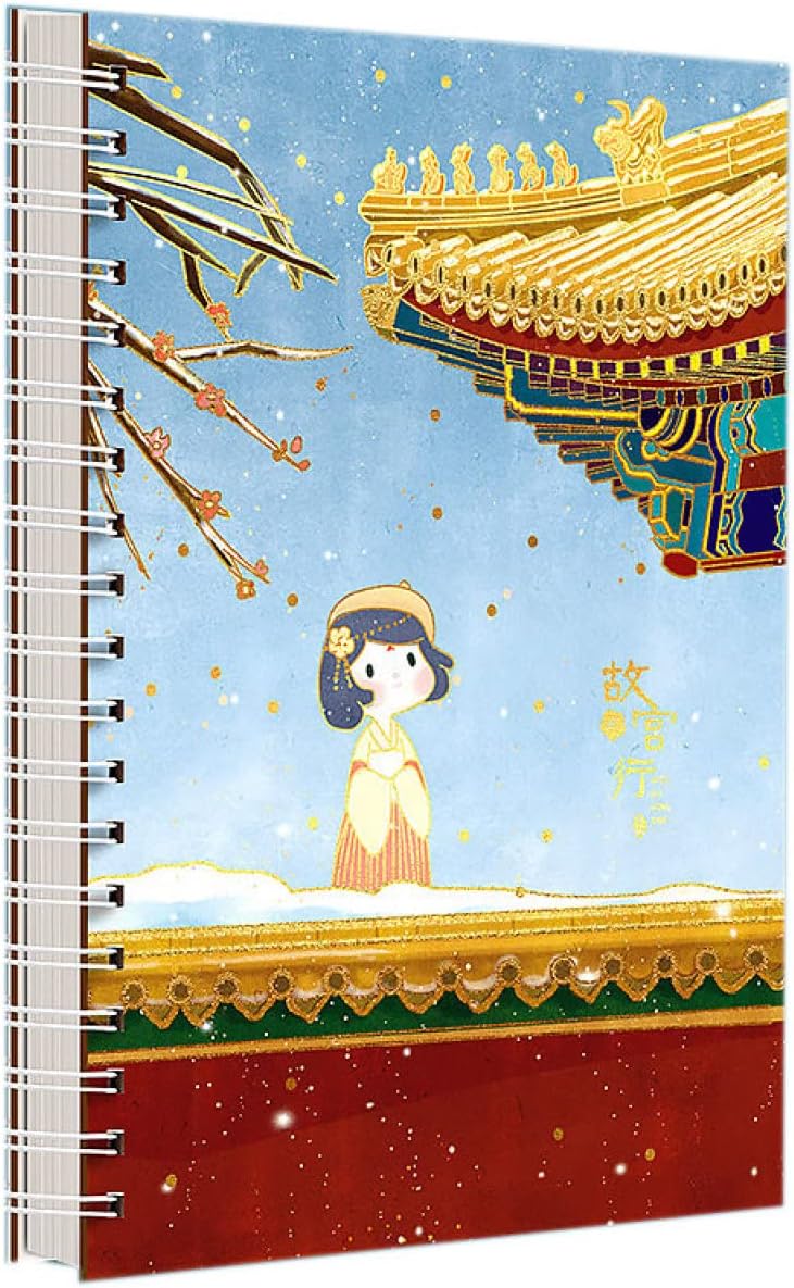 リングノート B6 4青 リングノートタイプ リングメモ帳 A6 横罫線入り 手帳 ハードケースのノート 150枚 300ページ リングメモ帳 2冊入り B5*...