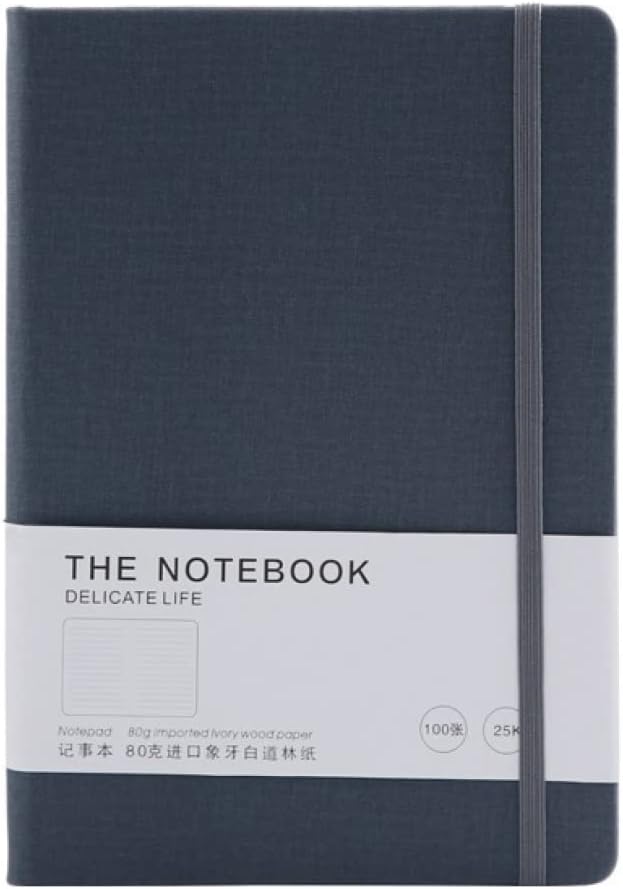 手帳 おしゃれ スケジュール帳 A5メモ帳 ビジネス手帳 ノート ビジネス スケジュールブック グレー 仕事 日程 目標 時間 A5*5 管理 ノート 効率アッ...