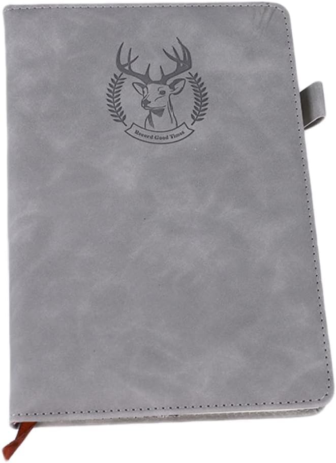 手帳 おしゃれ グレー スケジュール帳 A5メモ帳 ビジネス手帳 ノート A5*5 ビジネス スケジュールブック 仕事 日程 目標 時間 管理 ノート 効率アッ...