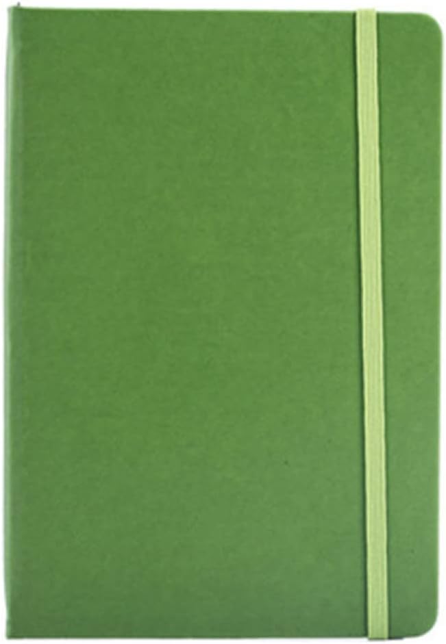 ノート メモ帳 ノートブック ハードカバー A5*2 200ページ A5 ストラップバンド付き 横罫線入り 手帳 メモ帳 ハードケースのノート 100枚 日記帳...