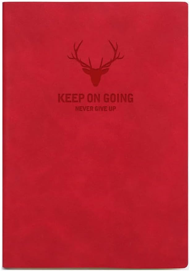 手帳 A5サイズ 2冊入り シンプル 横罫線入り 100枚 大人 メモ手帳 B5*2 ノート手手帳 PUレザー 8mmの罫線幅 罫線入り ビジネス手帳 スケジュ...