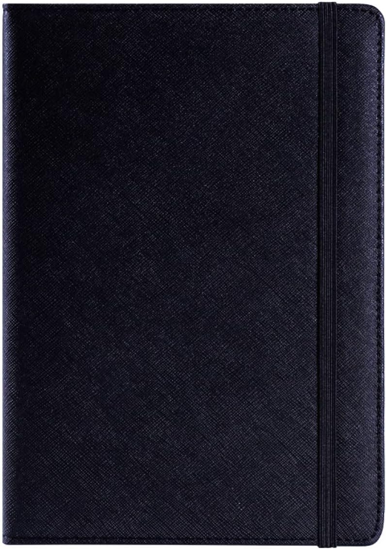 手帳 おしゃれ スケジュール帳 A5メモ帳 ビジネス手帳 ノート ビジネス スケジュールブック 仕事 日程 ブラック 目標 時間 管理 ノート 効率アップ 文房...