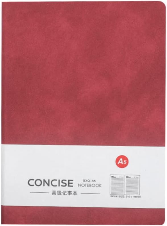 スケジュール帳 A5 横罫 160ページ 手帳 横罫ノート メモ帳ノート 1本のリボンブックマーク B5*5 しおり付き オシャレ 大人かわいい 文具 おうち時...