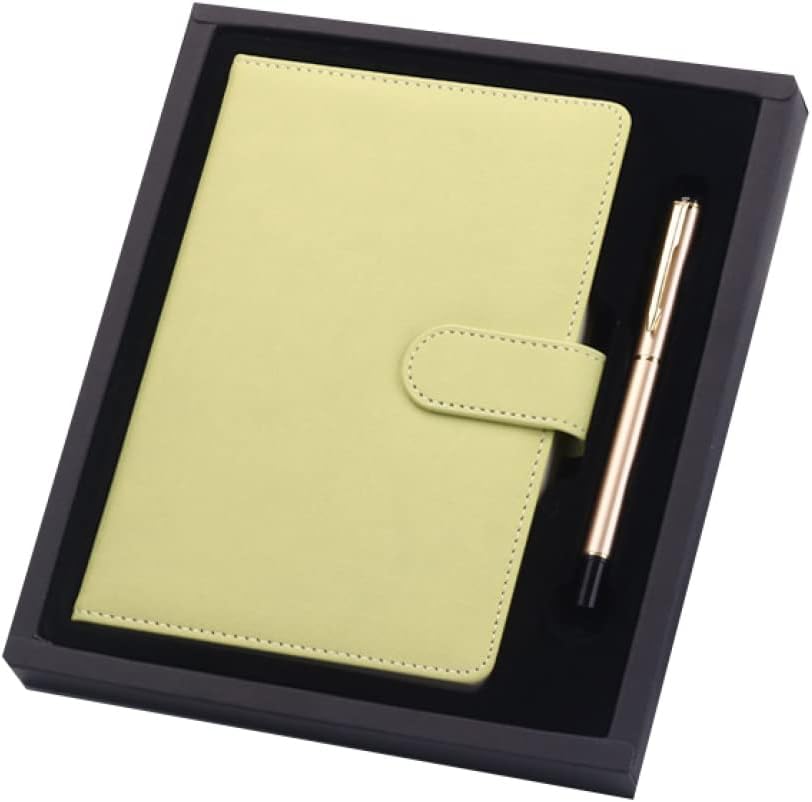 ノート ノートブック A5 罫線入り 横罫 しおりひも 横罫(8mm) 小さい 読書ノート 会議ノート グリーン A5 手帳 A5メモ帳 スケジュール帳 勉強 ...