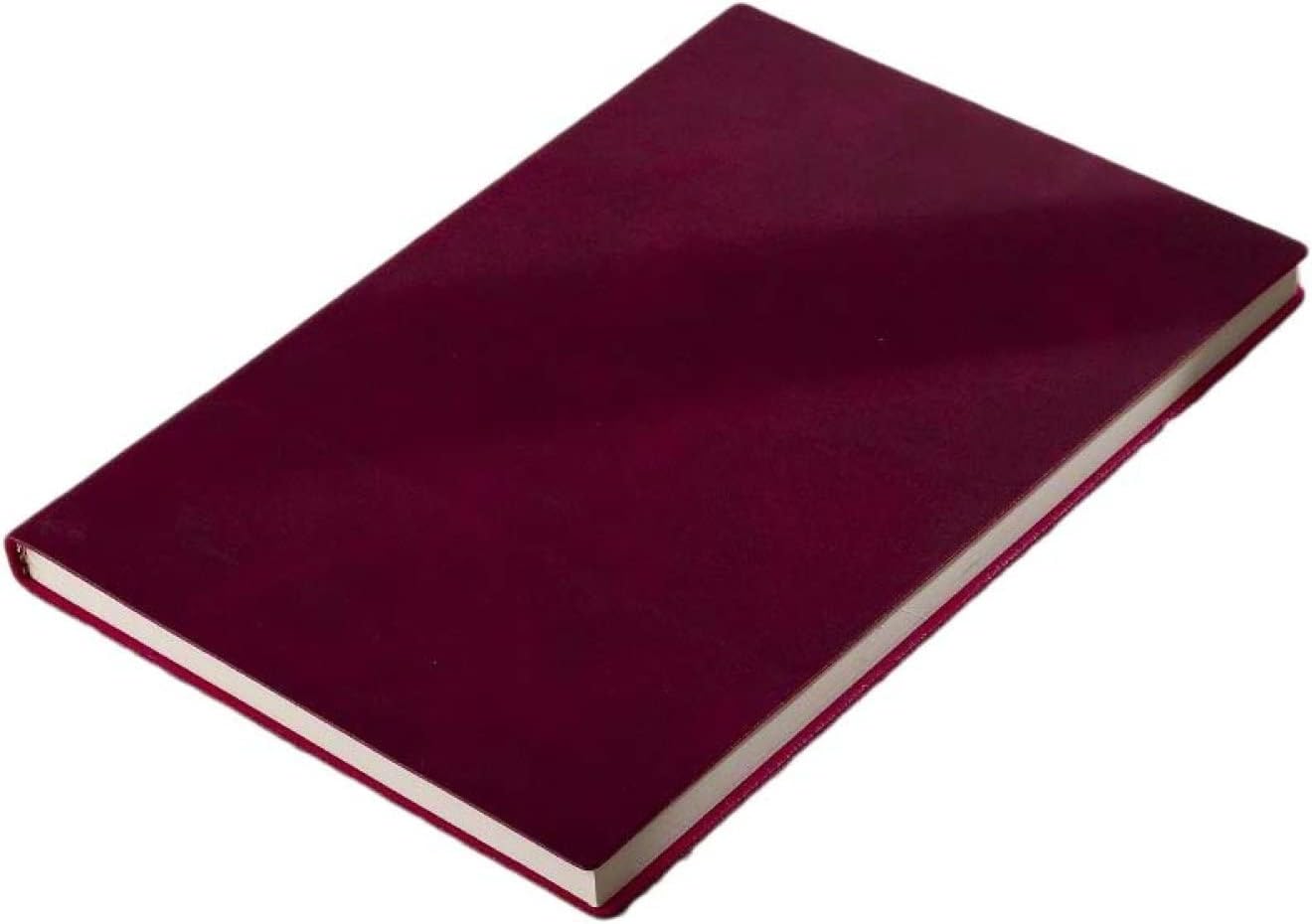 ノート A5 横罫 A5*3 ハードカバーノートブック ノート ワイン 手帳 ノート 100ページ 8mmの罫線幅 しおりひも 192ページ 罫線入り 大学ノー...